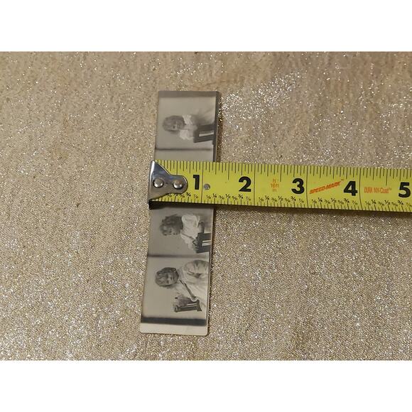 1920s Antique 4 Photo Booth Photos Uncut Strip Young Girl/Child Large Curls Hair - Picture 8 of 8